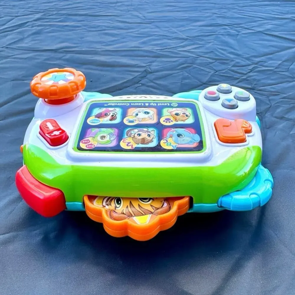LeapFrog Level Up & Learn Controller Baby Toddler Learning Toy Tested & Working